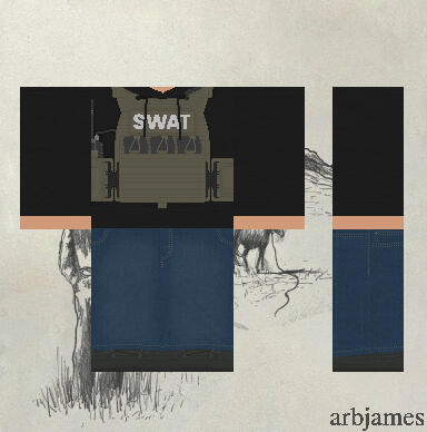 Generic SWAT Hoodie +/- uploaded to Code 8.